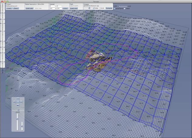 RQTerrain outil développé pour réaliser des constructions spécifiques de terrain en 3D